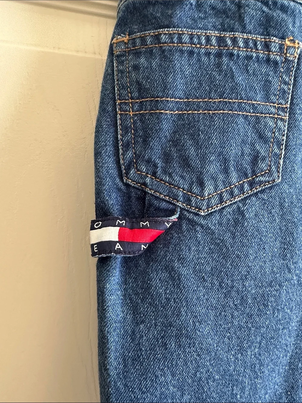 Tommy Hilfiger Blue Denim Kids Overalls